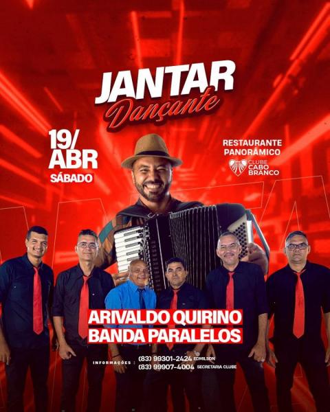 Arivaldo Quirino e Banda Paralelos - Jantar Dançante