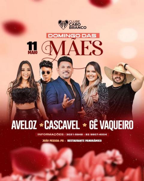 Aveloz, Cascavel e Gê Vaqueiro - Domingo das Mães