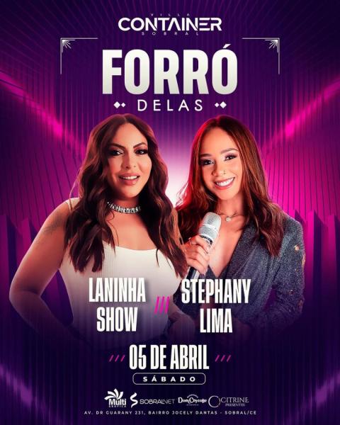 Laninha Show e Stephany Lima - Forró Delas