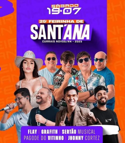 Banda Grafith, Flay, Sertão Musical, Pagode do Vitinho e Jhonny Cortez - 29ª Feirinha de Santana 2025