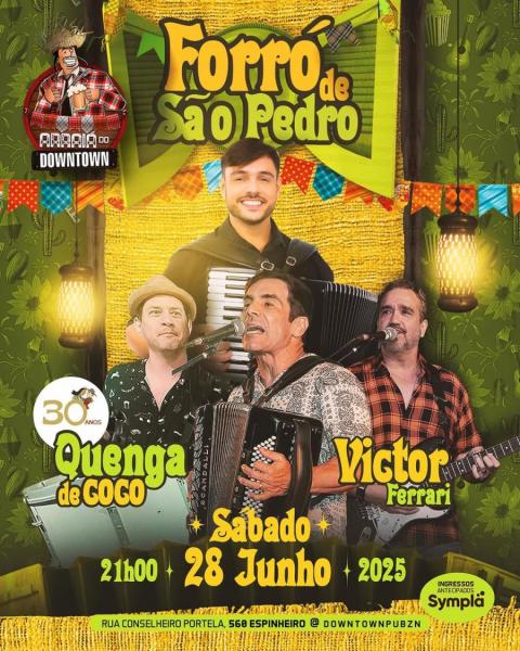 Quenga de Coco e Victor Ferrari - Forró de São Pedro