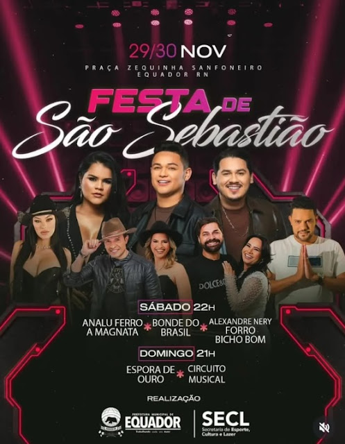 Espora de Ouro e Circuito Musical - Festa de São Sebastião