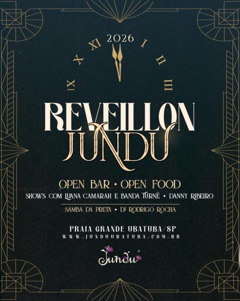Samba da Preta, Luana Camarah, Danny Ribeiro e Dj Rodrigo Rocha - Réveillon Jundu 2026