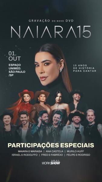 Naiara Azevedo, Maiara & Maraísa, Ana Castela, Murilo Huff, Israel & Rodolfo, Fred & Fabrício e Felipe & Rodrigo