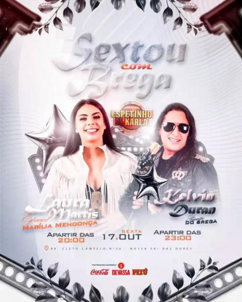 Laura Martins e Kelvis Duran - Sextou com Brega