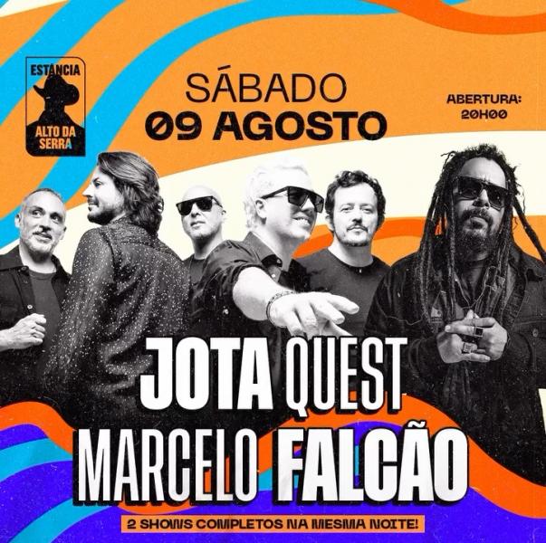 Jota Quest e Marcelo Falcão