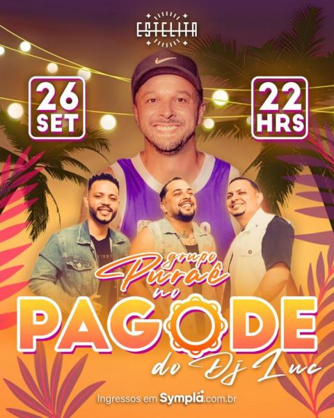 Grupo Puraê no Pagode do Dj Luc