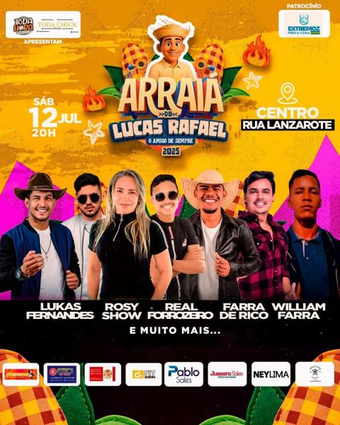 Lukas Fernandes, Rosy Show, Real Forrozeiro, Farra de Rico e William Farra - Arraiá do Lucas Rafael