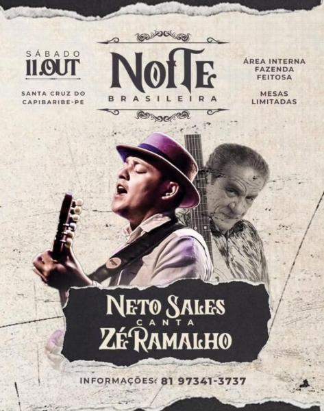 Neto Sales canta Zé Ramalho - Noite Brasileira