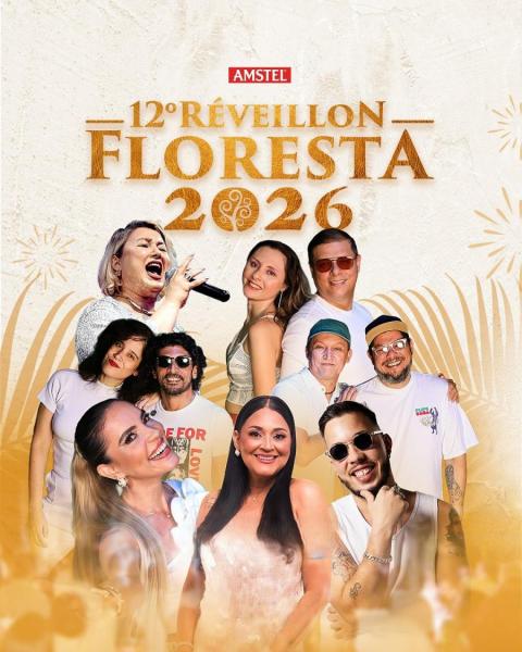 Shirley Cordeiro, Iara Pamella, Music Vice, Deborah Lima, Fliperam e Belinho da Silva - 12º Réveillon Floresta 2026