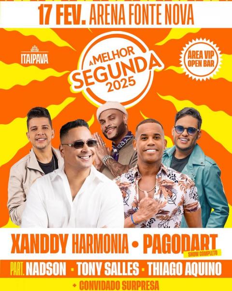 Xanddy Harmonia, Pagodart, Nadson, Tony Salles e Thiago Aquino - A Melhor Segunda 2025