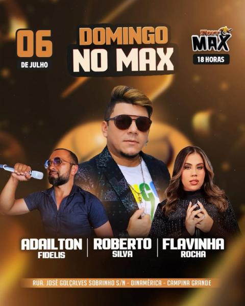 Adailton Fidelis, Roberto Silva e Flavinha Rocha
