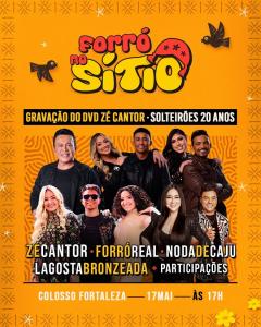 Zé Cantor, Forró Real, Noda de Caju e Lagosta Bronzeada - Forró no Sítio