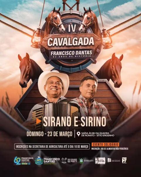Sirano & Sirino, Lynder Som e Lalauzinho de Lalau - Cavalgada 2025