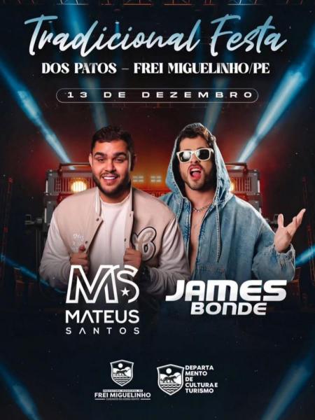 Mateus Santos e James Bonde - Festa dos Patos