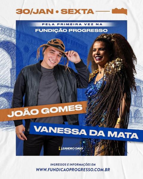 João Gomes e Vanessa da Mata