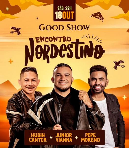 Hudin Cantor, Junior Vianna e Pepe Moreno - Encontro Nordestino