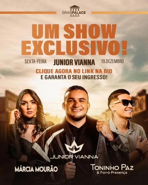 Junior Vianna, Márcia Mourão e Toninho Paz