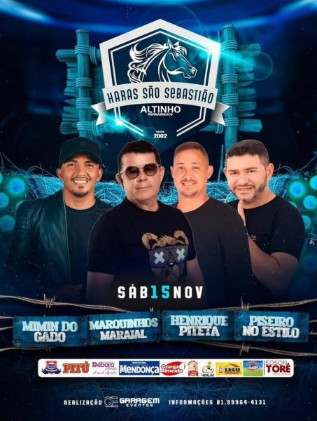 Mimin do Gado, Marquinhos Maraial, Henrique Piteta e Piseiro no Estilo