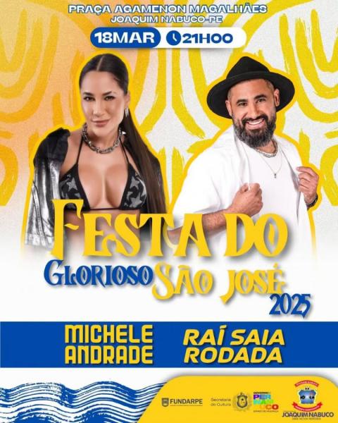 Michele Andrade e Raí Saia Rodada - Festa do Glorioso São José