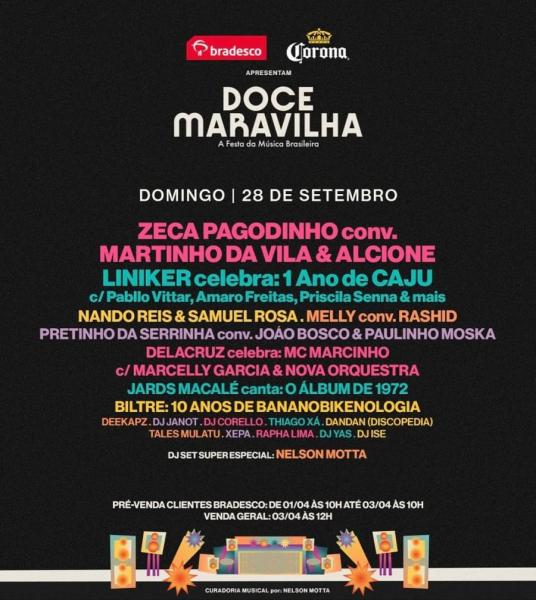 Zeca Pagodinho, Martinho da Vila, Alcione, Liniker, Nando Reis & Samuel Rosa e Pretinho da Serrinha - Doce Maravilha