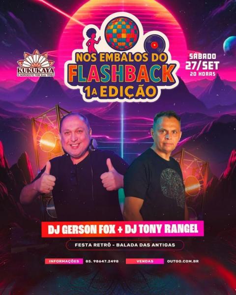 Dj Gerson Fox e Dj Tony Rangel - Nos Embalos do Flashback