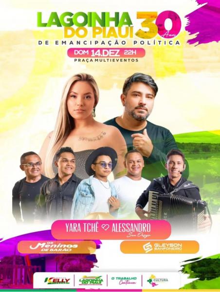 Yara Tchê & Alessandro, Os Meninos do Barão e Gleyson Sanfoneiro