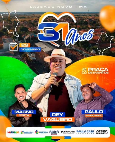 Rey Vaqueiro, Magno Costa e Paulo Forrozeiro