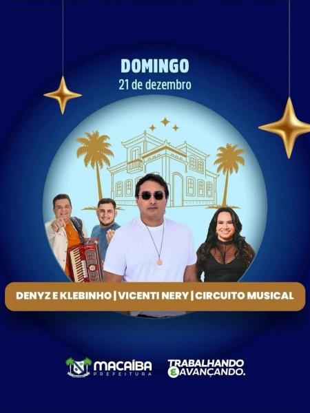 Denys & Klebinho,Vicente Nery e Circuito Musical