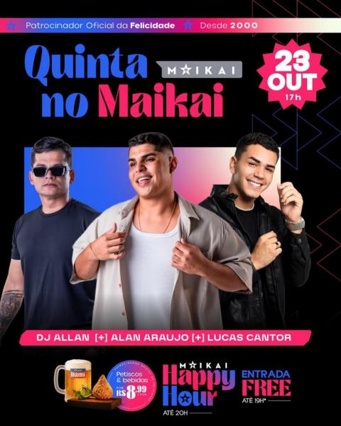 Alan Araújo, Lucas Cantor e Dj Allan