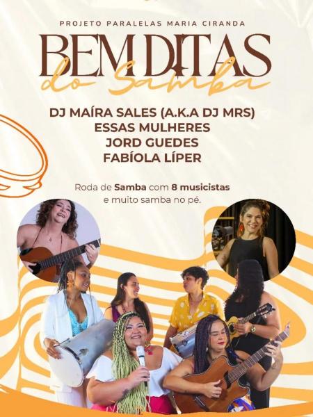 Essas Mulheres, Jord Guedes, Fabíola Líper e Dj Maíra Sales - Bem ditas do Samba