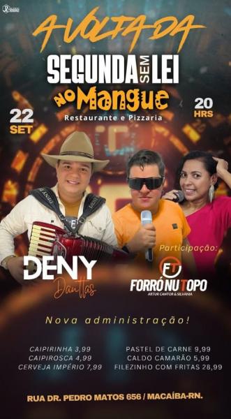 Deny Danttas e Forró Nu Topo - Segunda Sem Lei