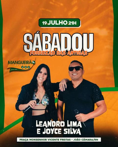 Leandro Lima e Joyce Silva