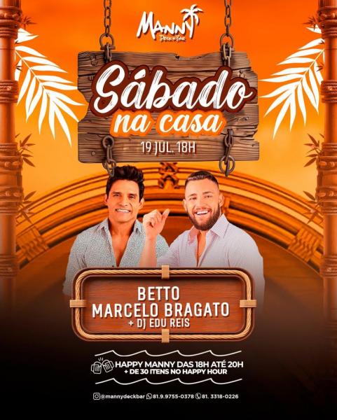 Betto, Marcelo Bragato e Dj Edu Reis
