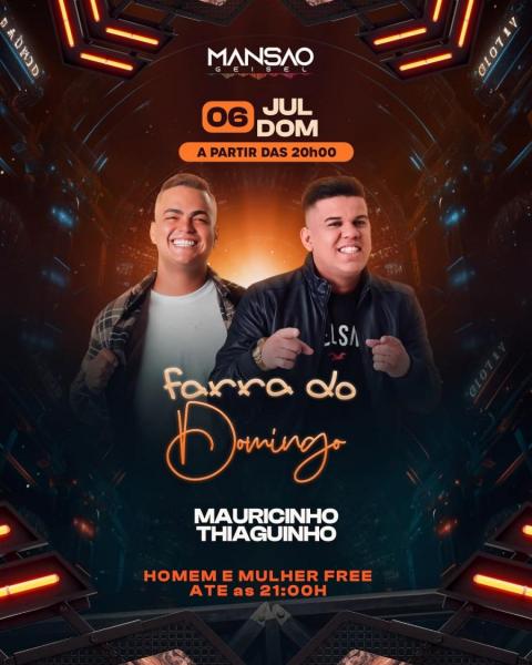 Mauricinho e Thiaguinho - Farra do Domingo