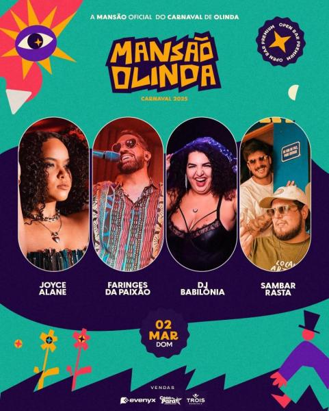 Joyce Alane, Faringes da Paixão, Dj Babilônia e Sambar Rasta