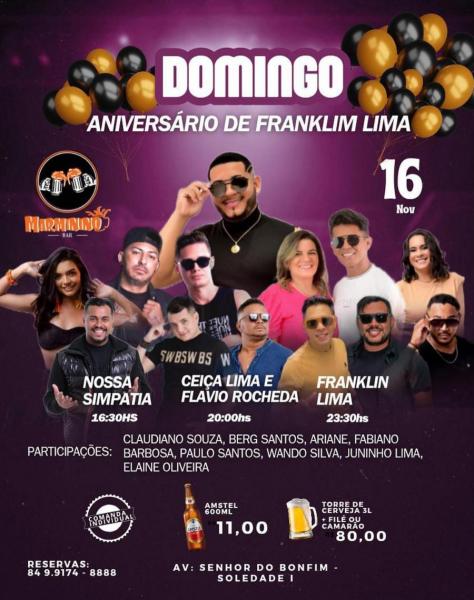 Nossa Simpatia, Ceiça Lima & Flávio Rocheda e Franklin Lima