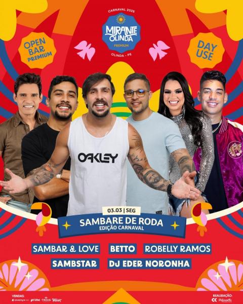 Sambar & Love, Betto, Robelly Ramos, Sambstar e Dj Eder Noronha - Sambare de Roda