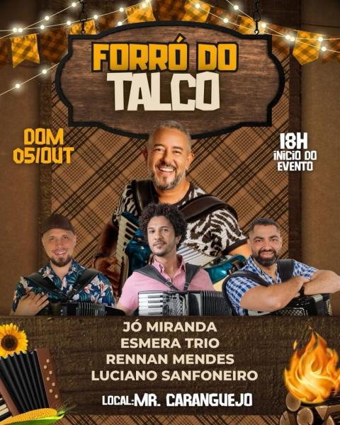 Jó Miranda, Esmera Trio, Rennan Mendes e Luciano Sanfoneiro - Forró do Talco