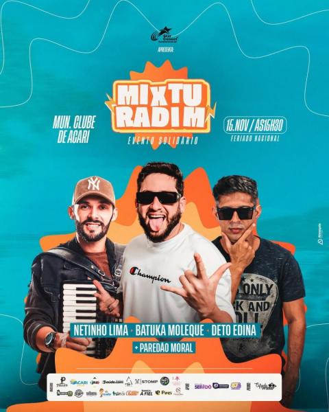 Netinho Lima, Batuka Moleque e Deto Edina - Mixturadim