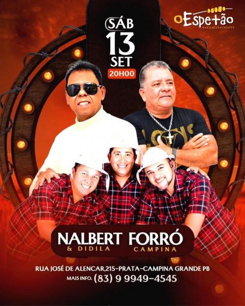 Nalbert & Didila e Forró Campina