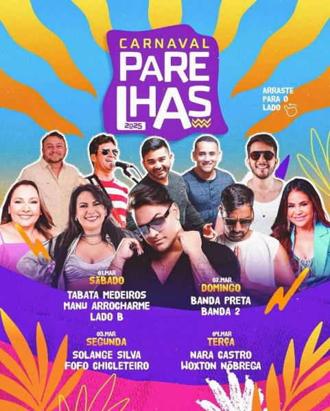Nara Castro e Woxton Nóbrega - Carnaval de Parelhas 2025