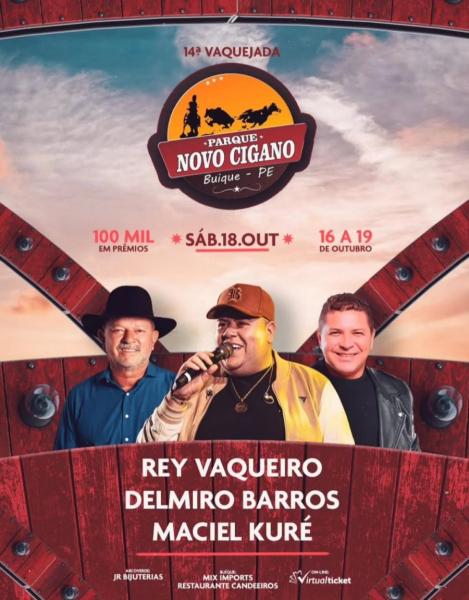 Rey Vaqueiro, Delmiro Barros e Maciel Kuré