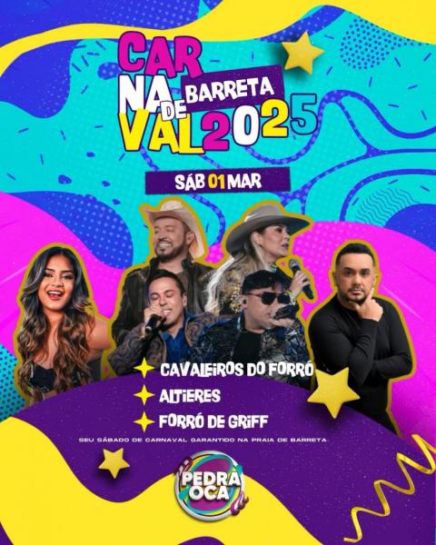 Cavaleiros do Forró e Forró de Griff - Carnaval de Barreta 2025
