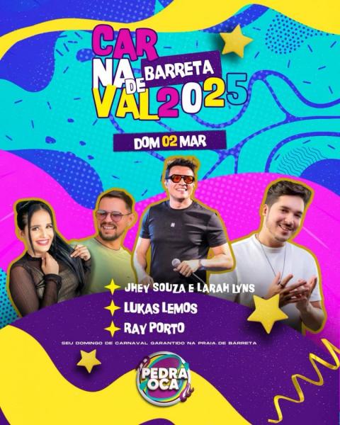 Lukas Lemos e Ray Porto - Carnaval de Barreta 2025