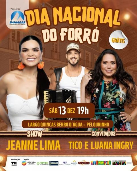 Jeanne Lima e Tico & Luana Ingry - Dia Nacional do Forró