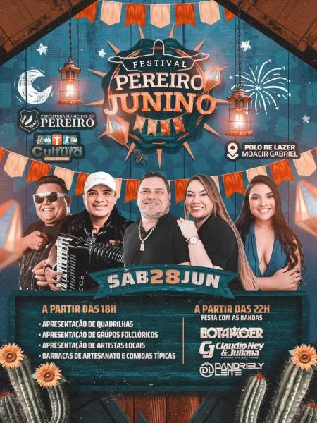 Bota pra Moer, Claudio Ney & Juliana e Dandriely Leite - Pereiro Junino 2025