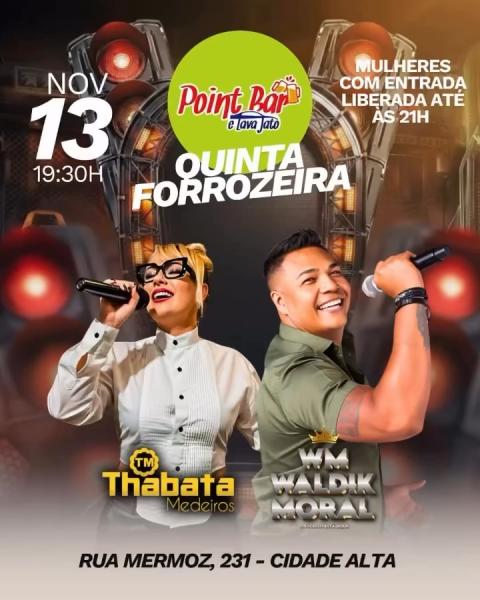 Thabata Medeiros e Waldik Moral