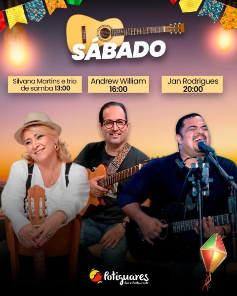 Silvana Martins, Andrew William e Jan Rodrigues