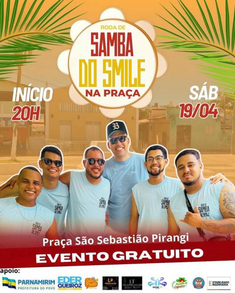 Samba do Smile na Praça